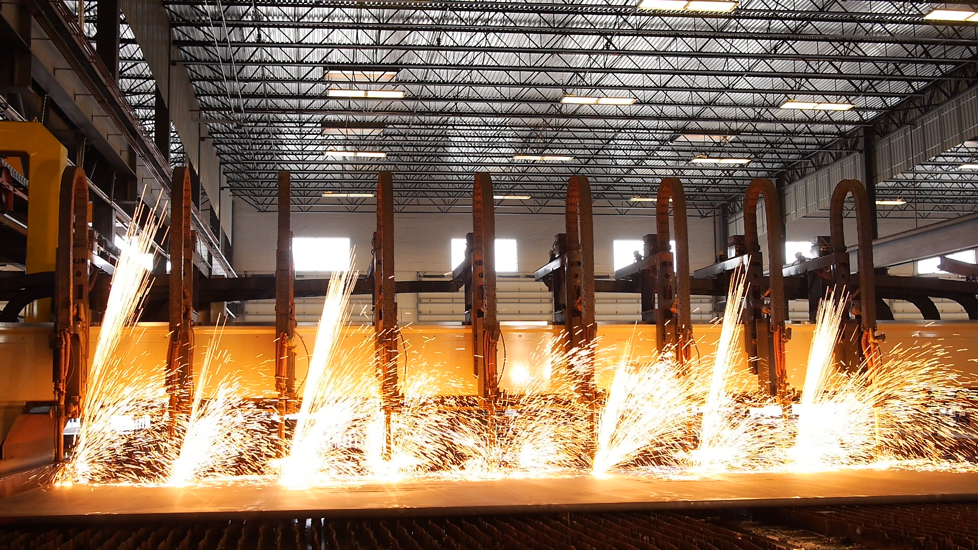 Flame Cutting Farwest Steel